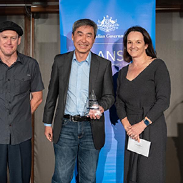 Brett Rowling, Henri Wong and Leisa Dyer