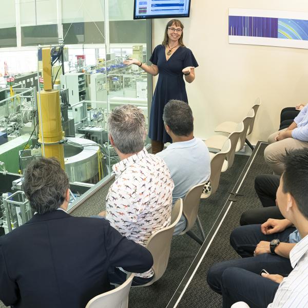 Community tour at ACNS