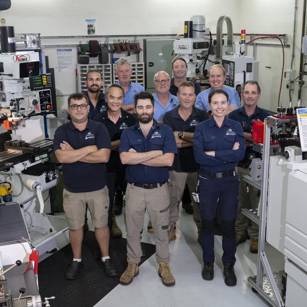 Image of the mechanical technician team at ACNS
