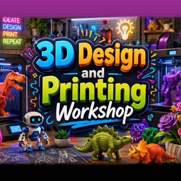3D Design and Printing Workshop