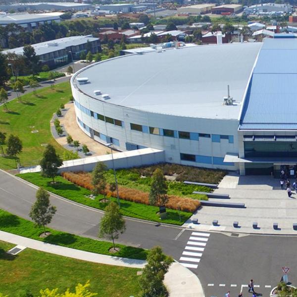 Synchrotron aerial view