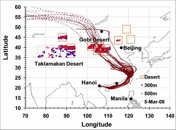 Soil events 2001-2008