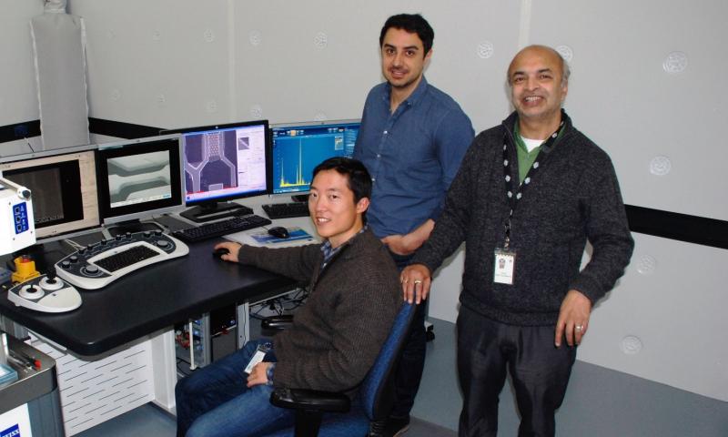 Dr Alan Xu and Dr Dhriti and Michael Saleh 