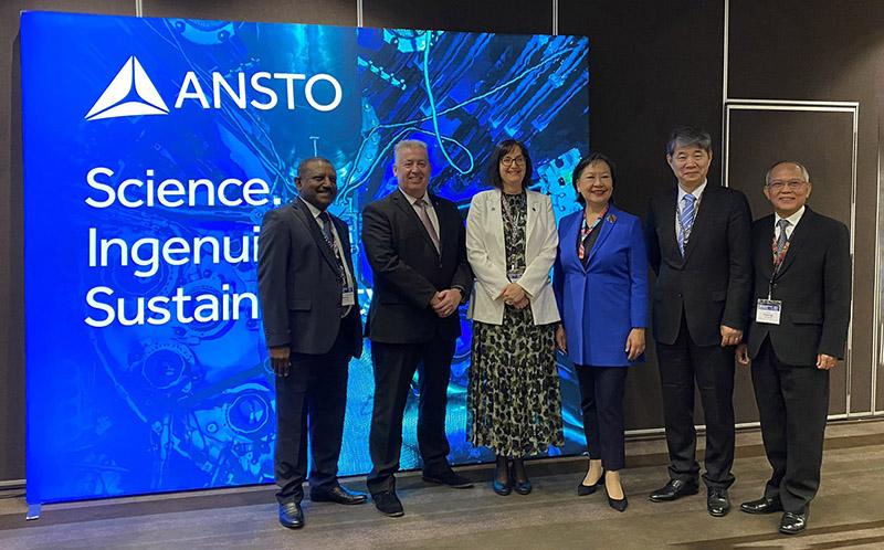 ANSTO and IAEA VIPs