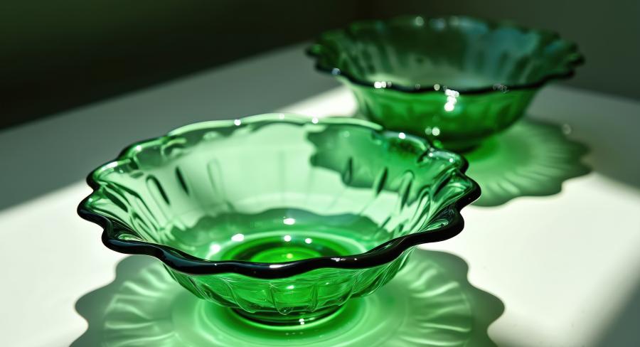 Uranium glass