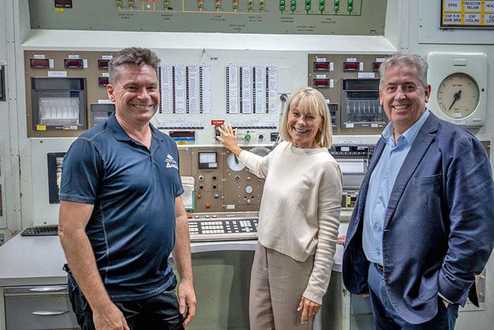 Rod Dowler, Robyn Fennell and Shaun Jenkinson