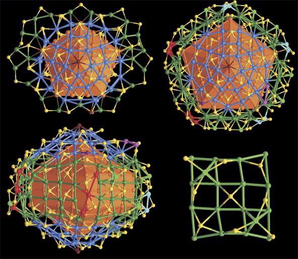 Surface structures silver nanocrystals